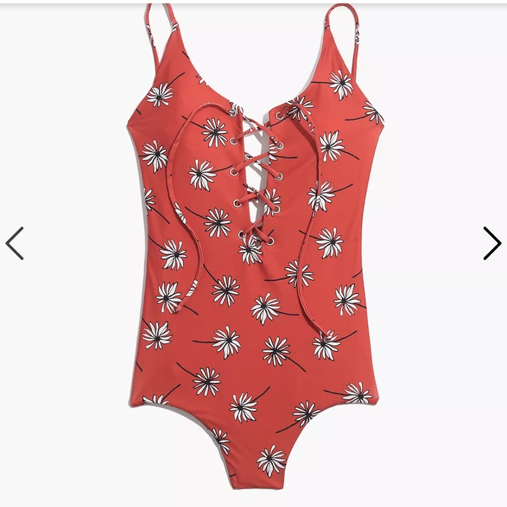 MADEWELL + Tavik🔴Daisy swimsuit one piece Nwt